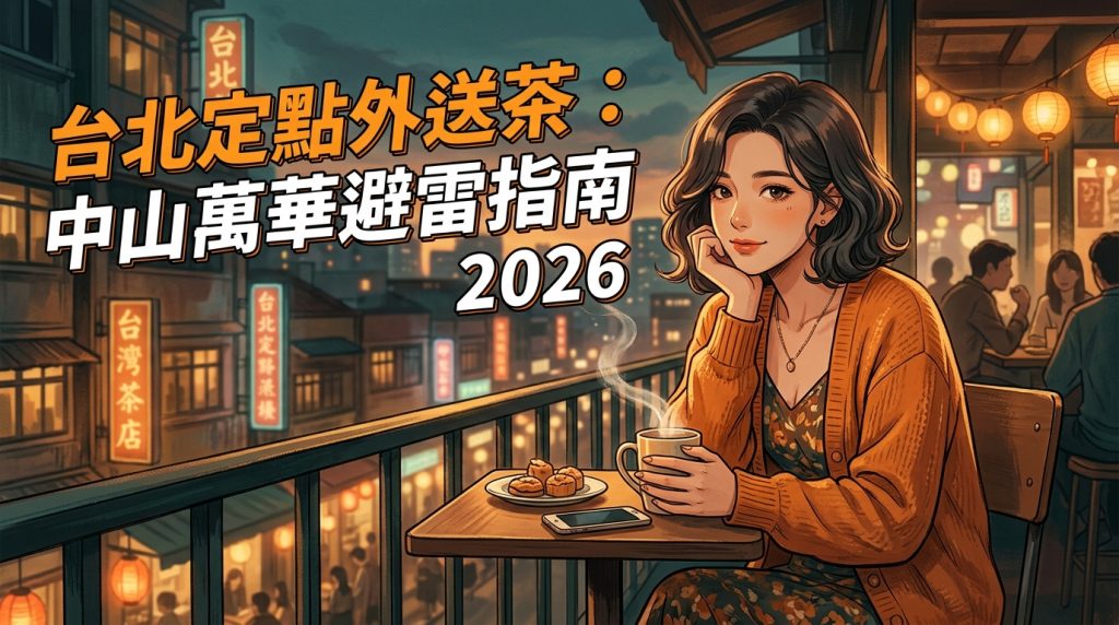台北定點外送茶：中山萬華避雷指南 2026