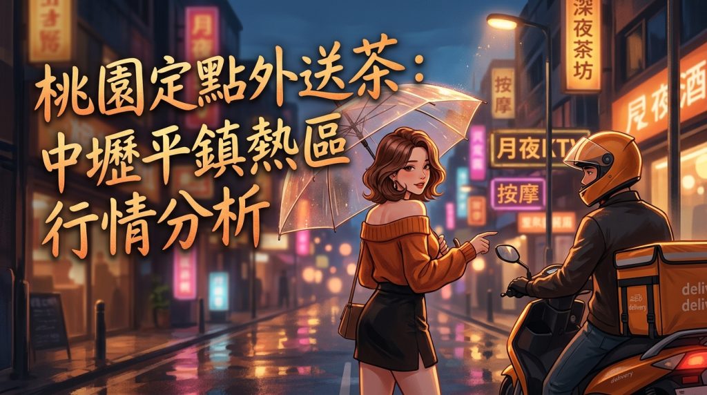 桃園定點外送茶：中壢平鎮熱區行情分析