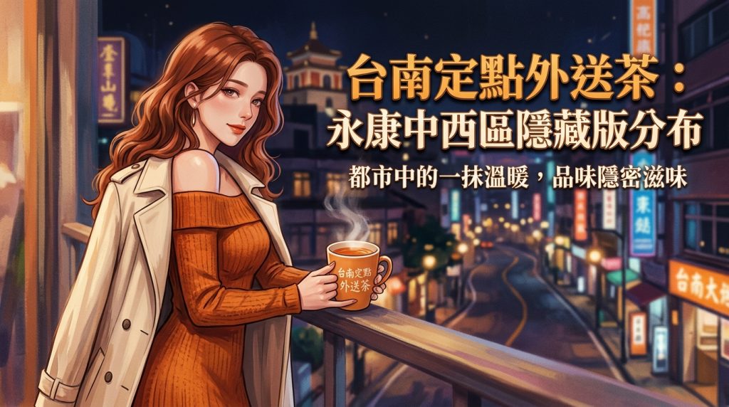 台南定點外送茶：永康中西區隱藏版分布