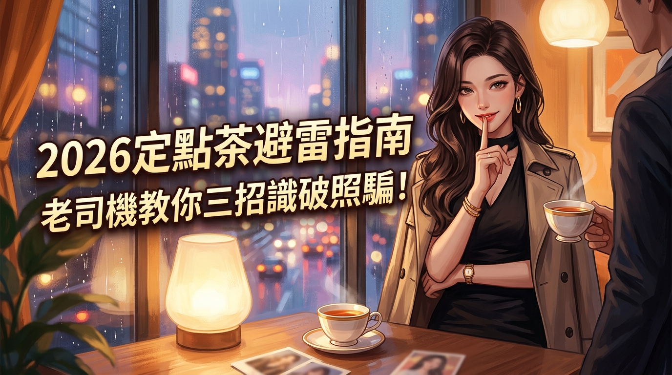 2026 定點茶避雷指南：老司機教你三招識破照騙！