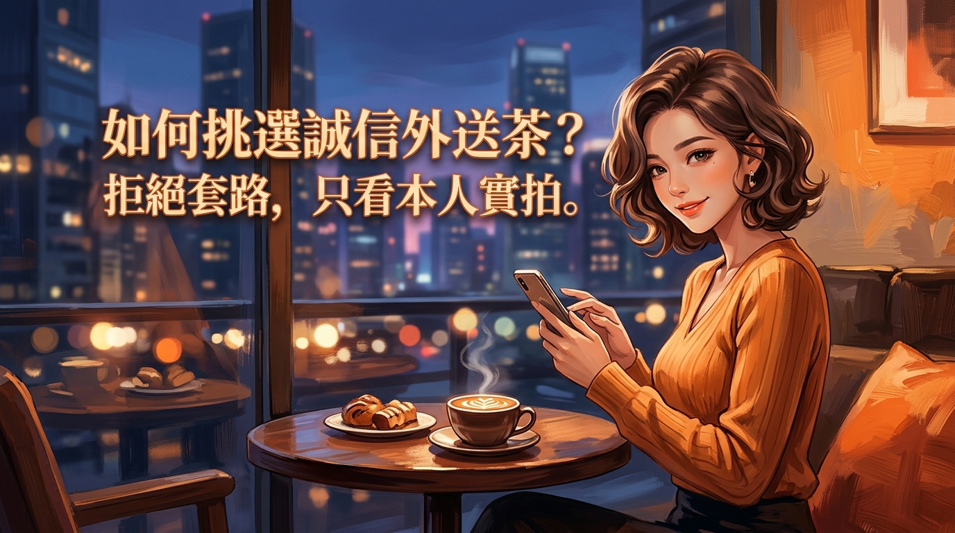 如何挑選誠信外送茶？拒絕套路，只看本人實拍。