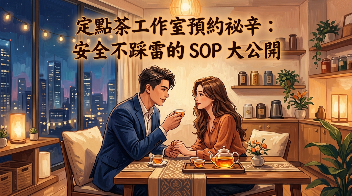 定點茶工作室預約祕辛：安全不踩雷的 SOP 大公開。