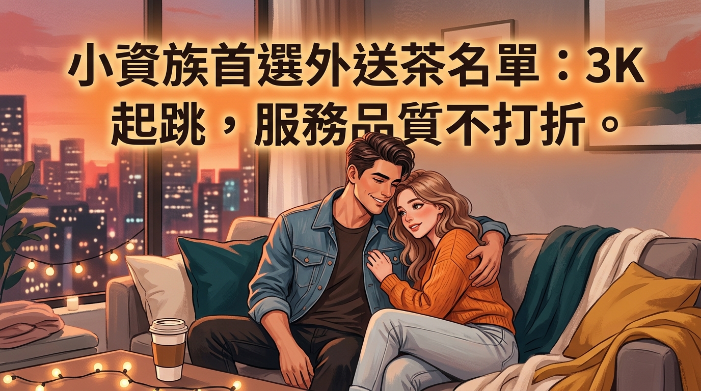 小資族首選外送茶名單：3K 起跳，服務品質不打折。