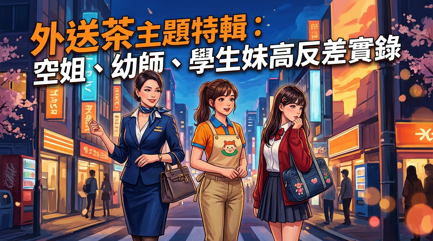 外送茶主題特輯：空姐、幼師、學生妹高反差實錄。