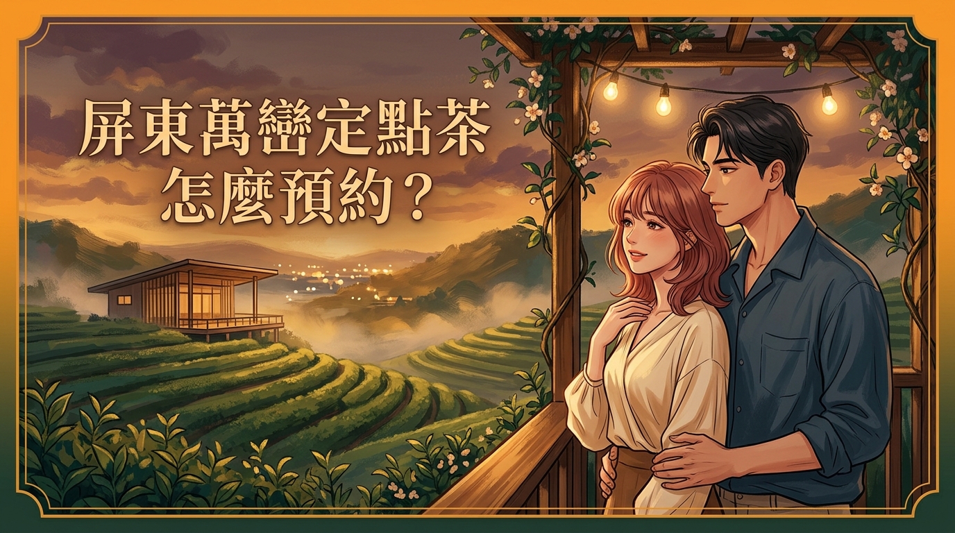 屏東萬巒定點茶怎麼預約?