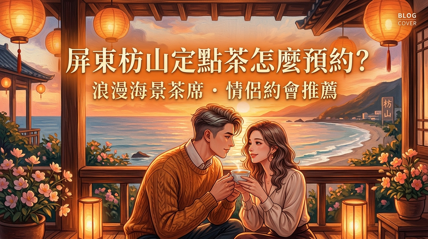 屏東枋山定點茶怎麼預約?