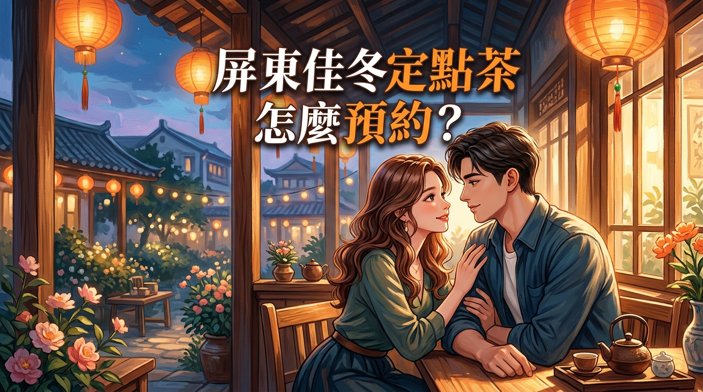 屏東佳冬定點茶怎麼預約?