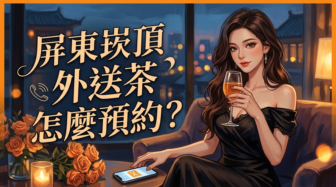 屏東崁頂外送茶怎麼預約?