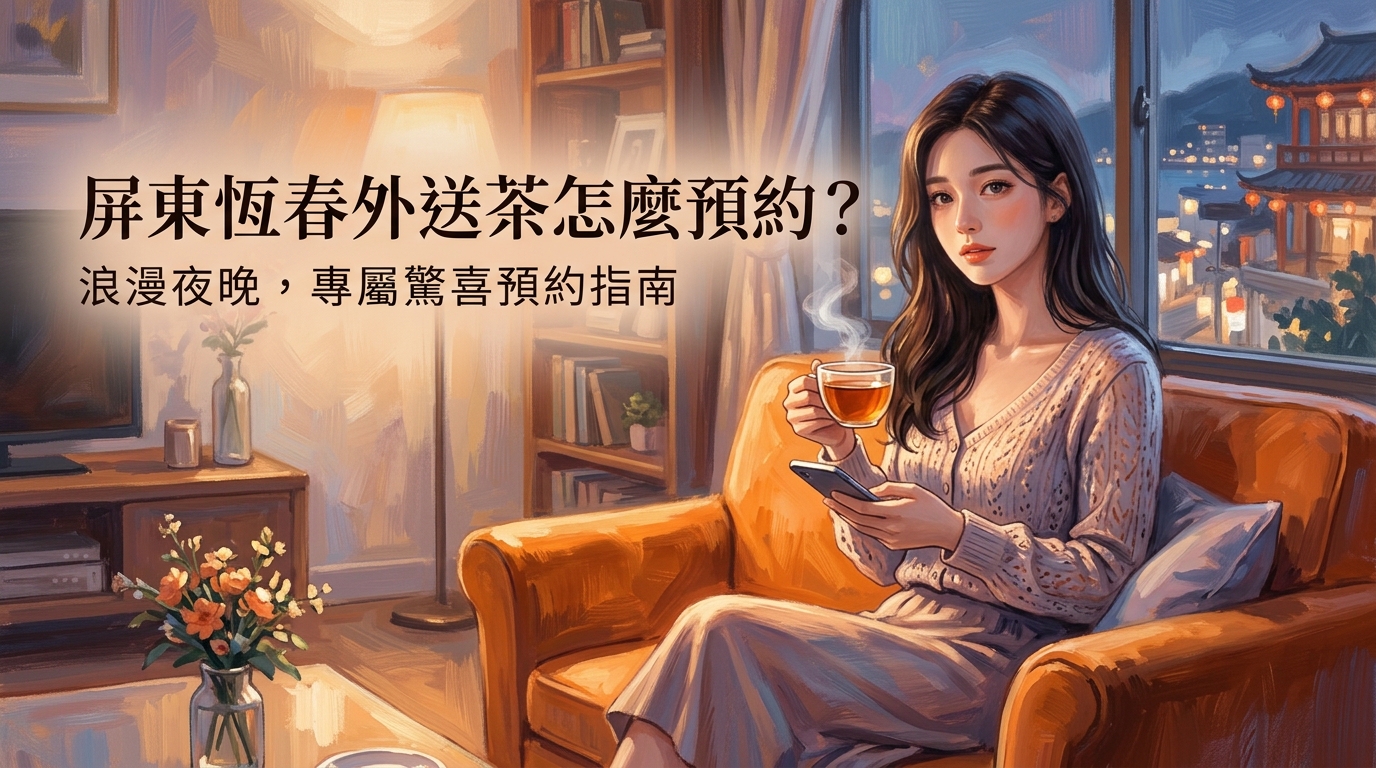 屏東恆春外送茶怎麼預約?