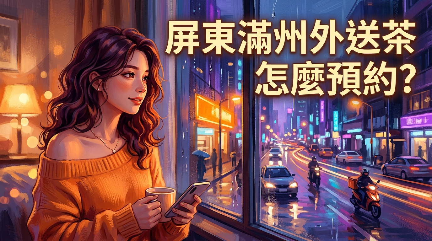 屏東滿州外送茶怎麼預約?