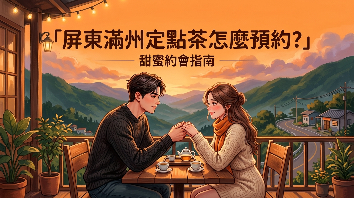 屏東滿州定點茶怎麼預約?