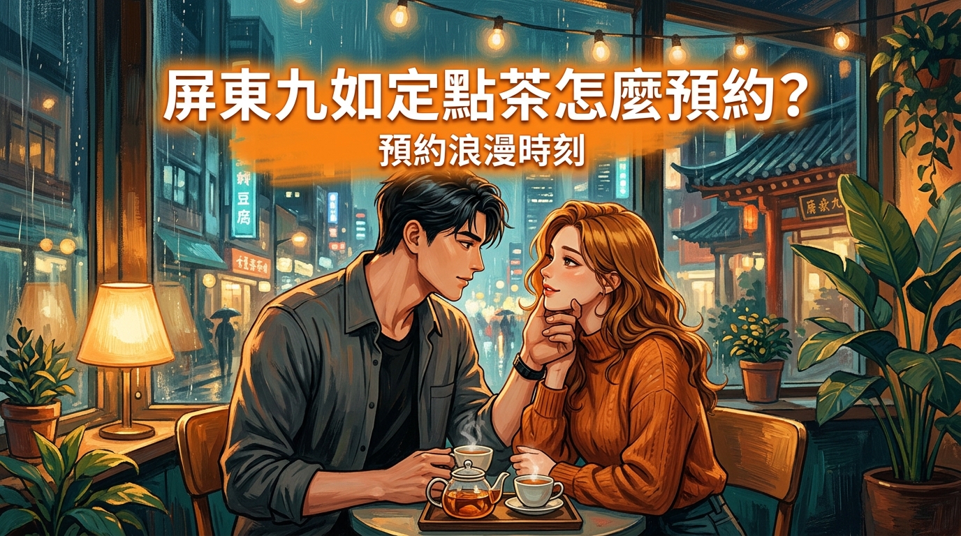 屏東九如定點茶怎麼預約?