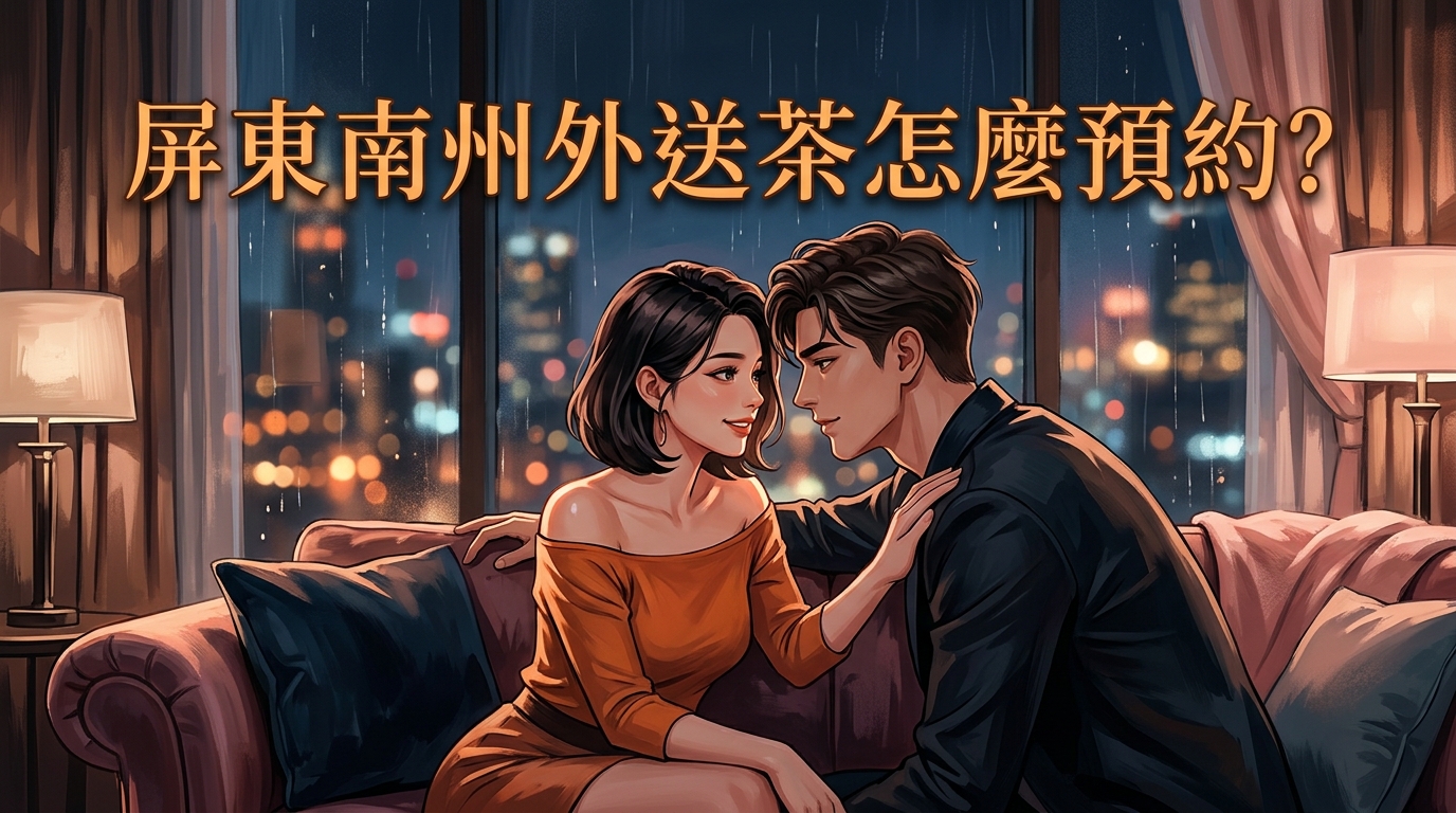 屏東南州外送茶怎麼預約?