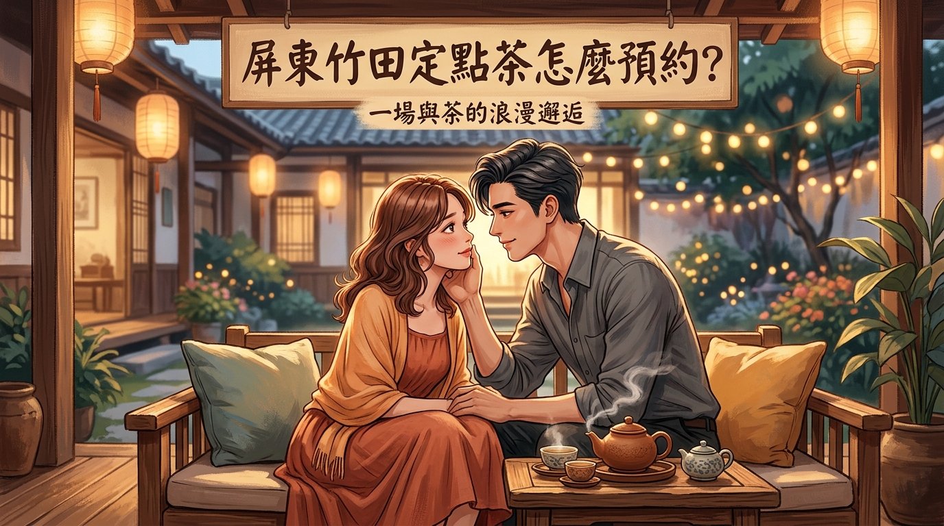 屏東竹田定點茶怎麼預約?