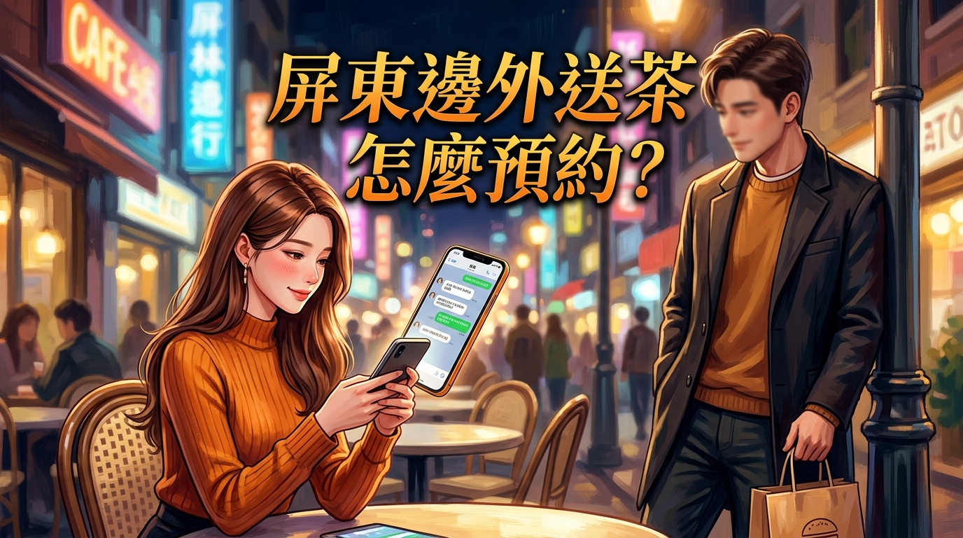 屏東林邊外送茶怎麼預約?