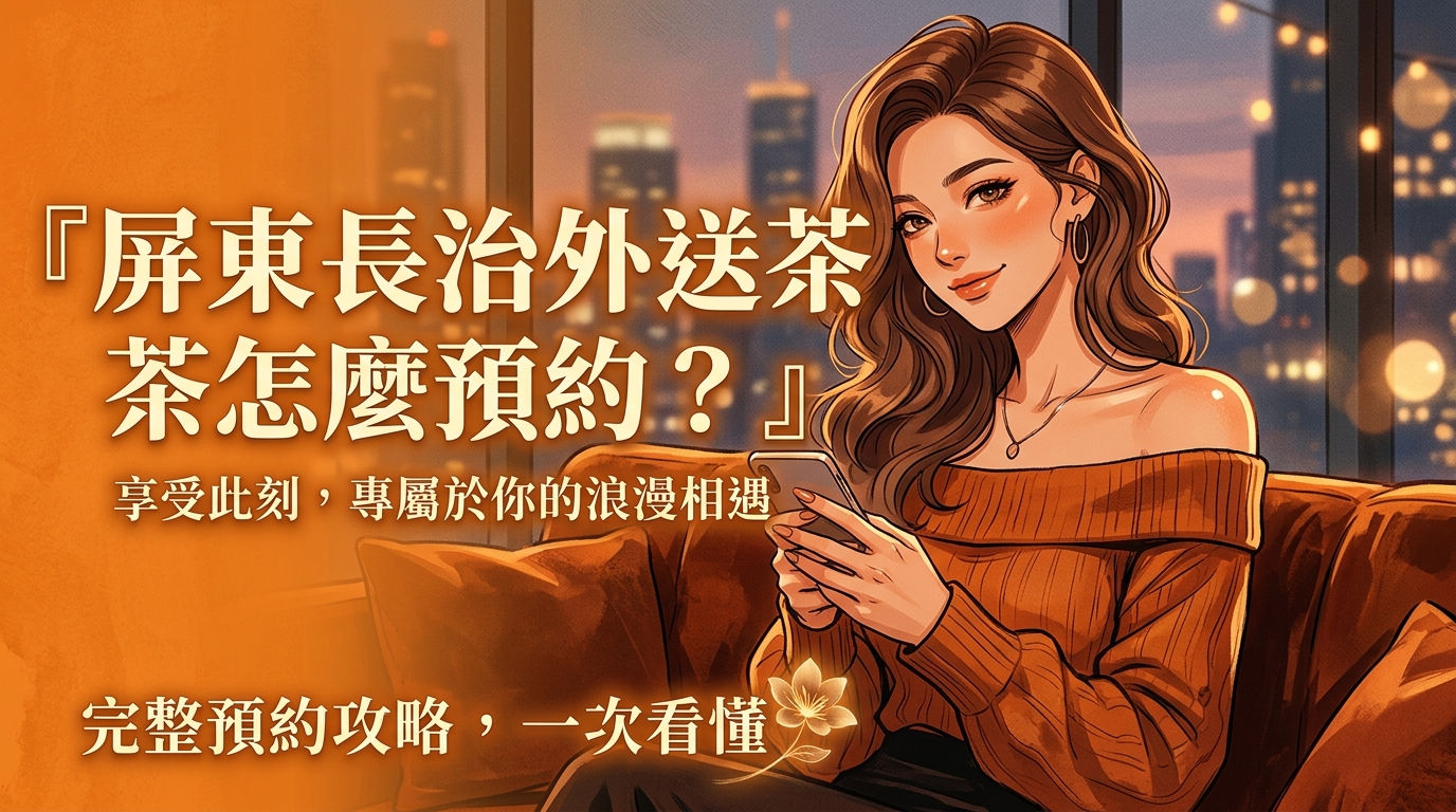 屏東長治外送茶怎麼預約?