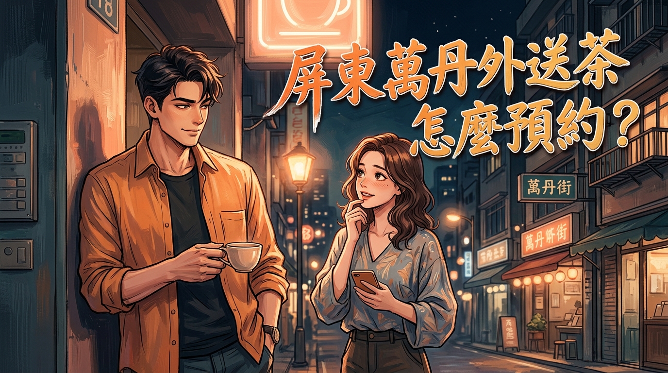 屏東萬丹外送茶怎麼預約?