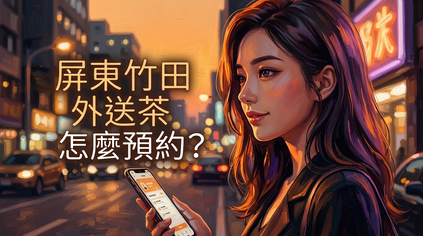屏東竹田外送茶怎麼預約?