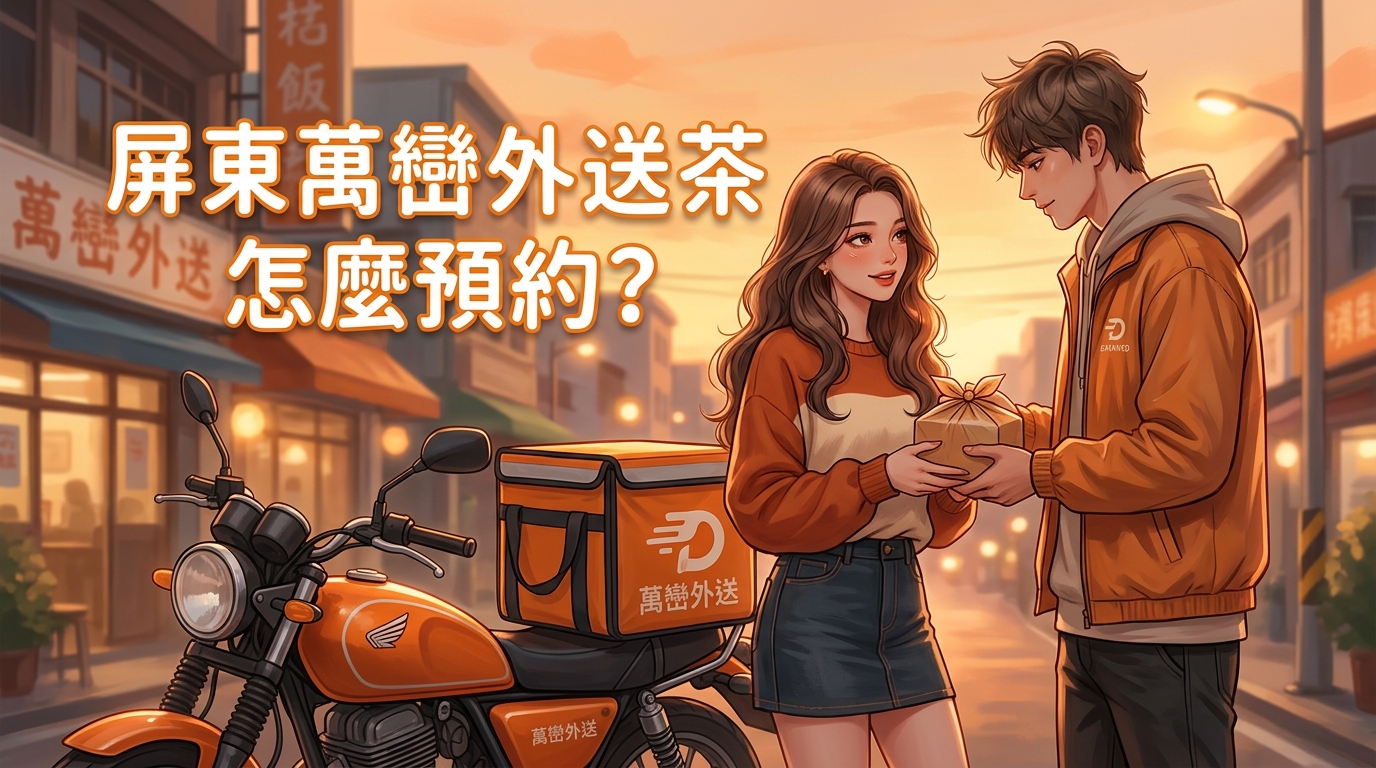 屏東萬巒外送茶怎麼預約?
