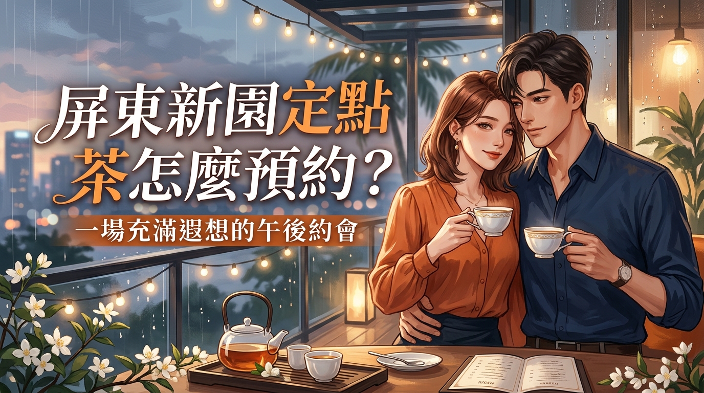 屏東新園定點茶怎麼預約?