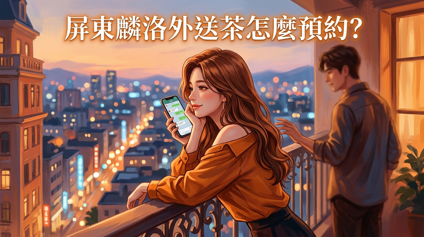屏東麟洛外送茶怎麼預約?