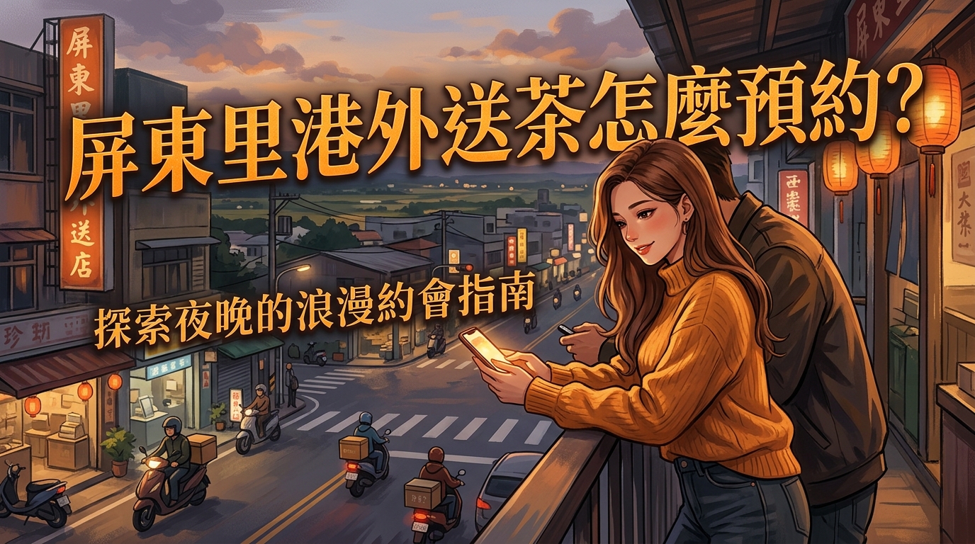 屏東里港外送茶怎麼預約?