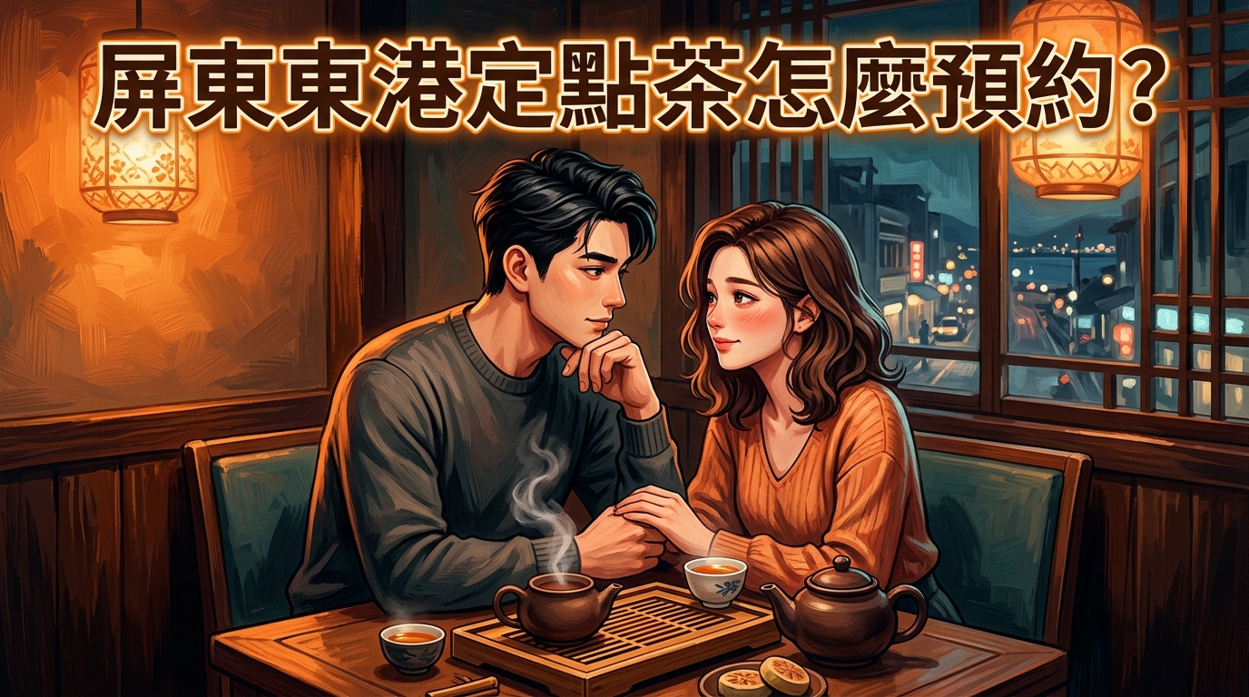 屏東東港定點茶怎麼預約?