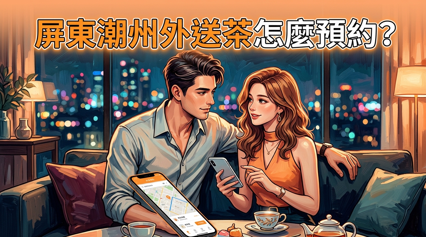屏東潮州外送茶怎麼預約?
