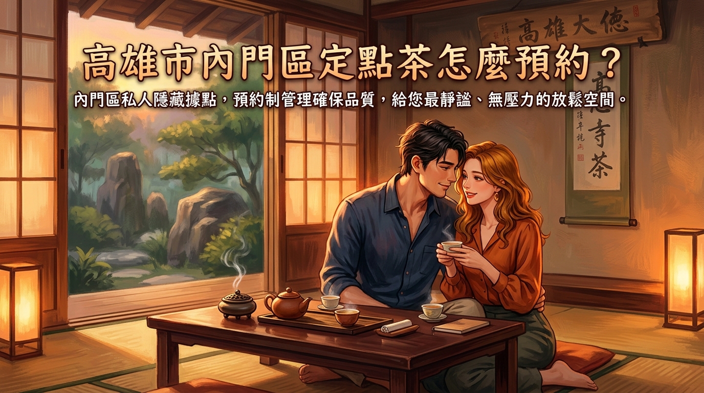 高雄市內門區定點茶怎麼預約？ 內門區私人隱藏據點，預約制管理確保品質，給您最靜謐、無壓力的放鬆空間。