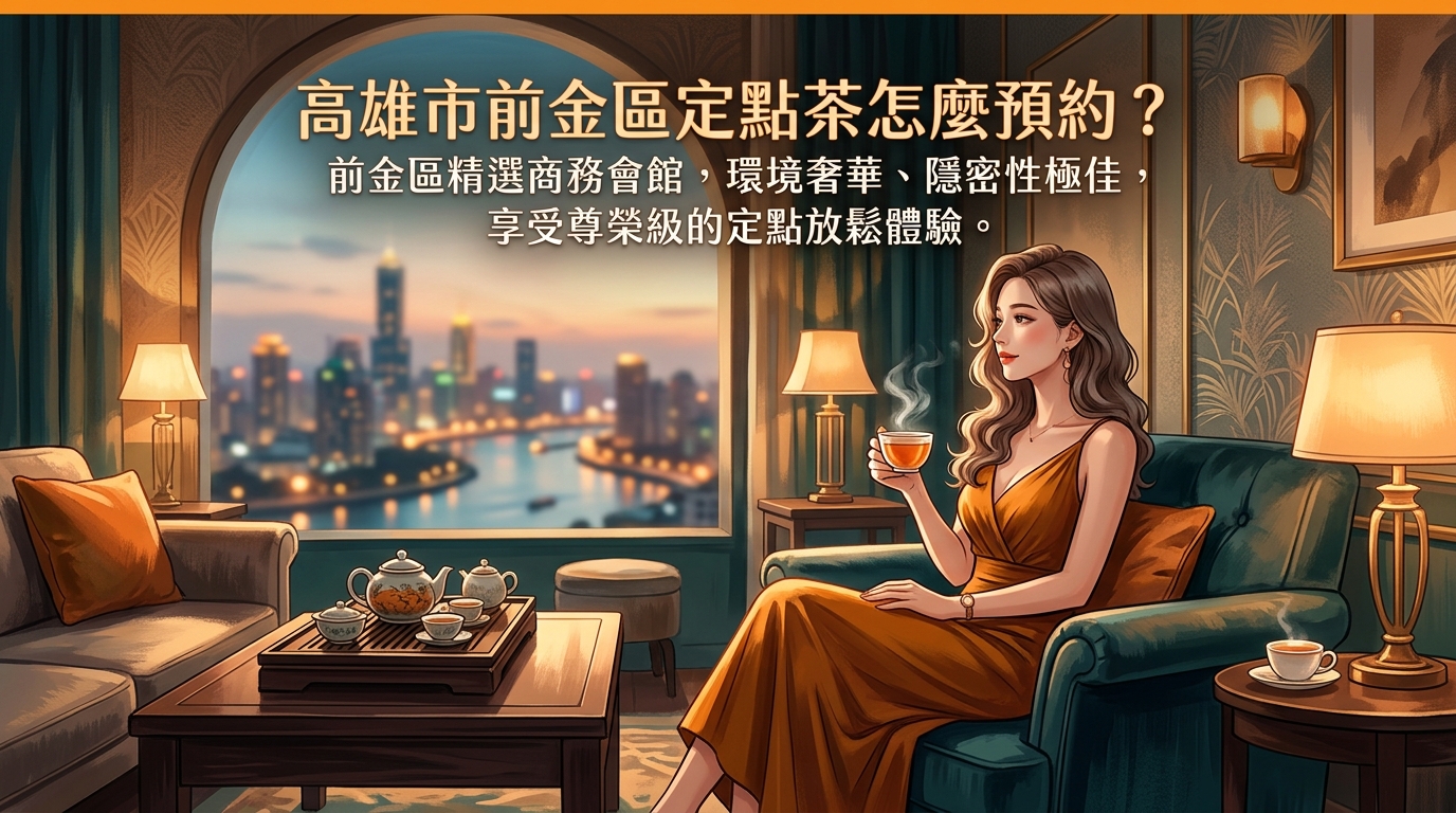 高雄市前金區定點茶怎麼預約？ 前金區精選商務會館，環境奢華、隱密性極佳，享受尊榮級的定點放鬆體驗。