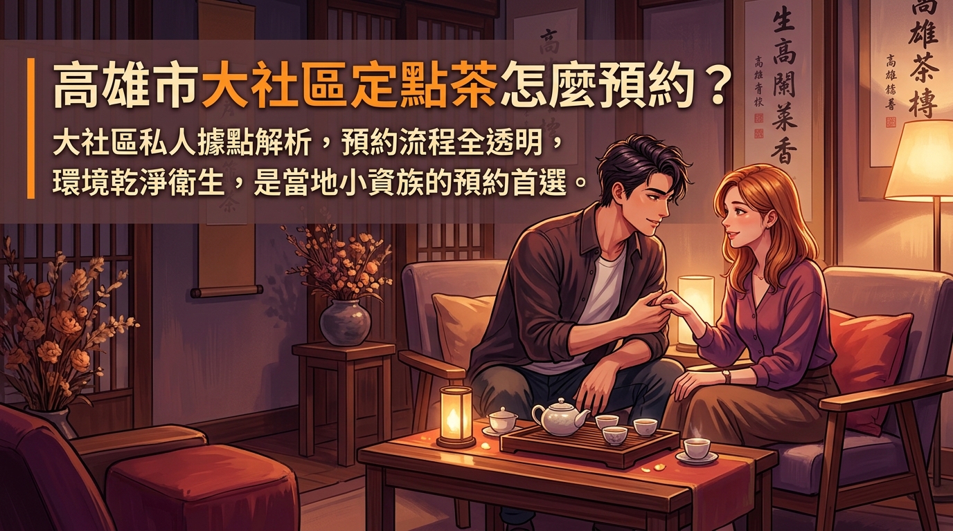 高雄市大社區定點茶怎麼預約？ 大社區私人據點解析，預約流程全透明，環境乾淨衛生，是當地小資族的預約首選。