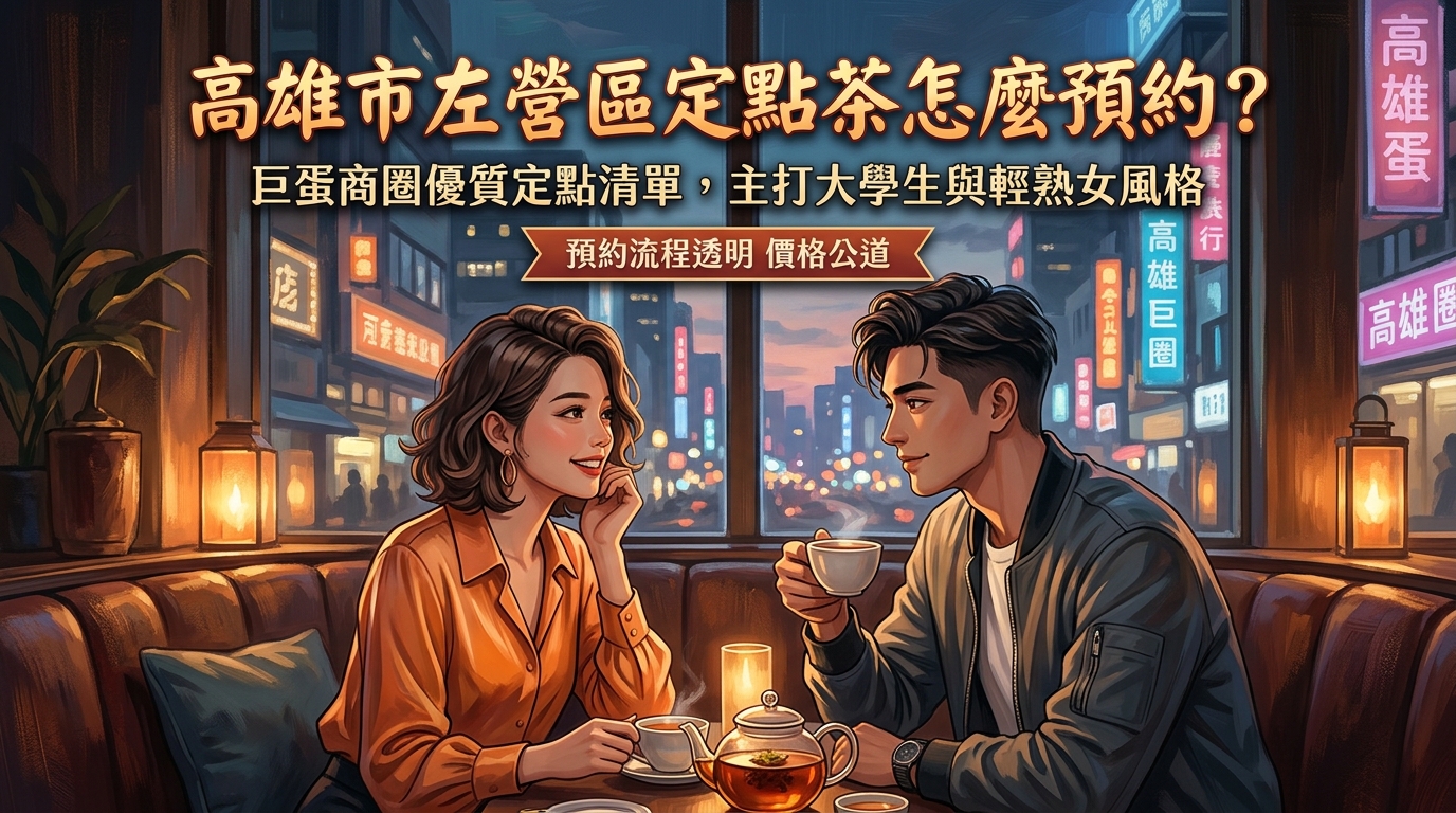 高雄市左營區定點茶怎麼預約？ 巨蛋商圈優質定點清單，主打大學生與輕熟女風格，預約流程透明且價格公道。