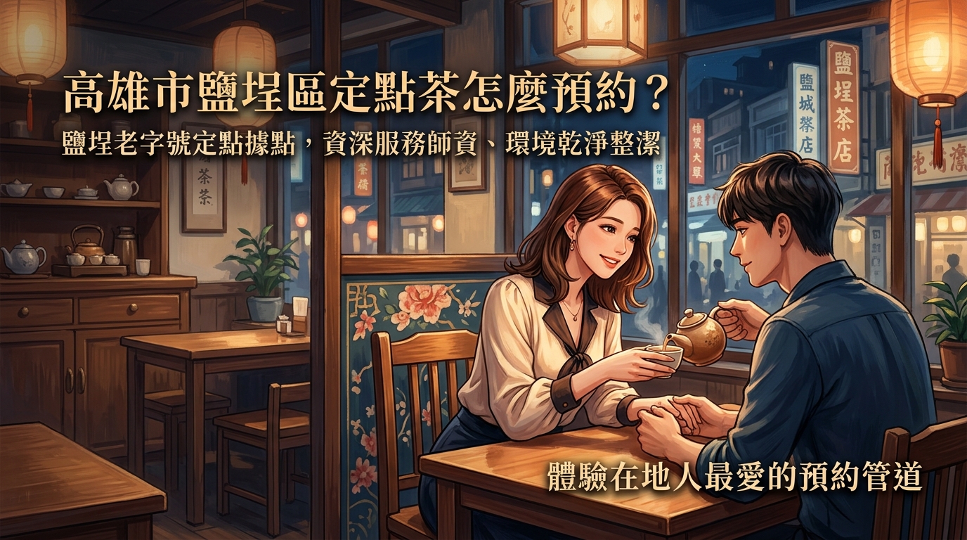 高雄市鹽埕區定點茶怎麼預約？ 鹽埕老字號定點據點，資深服務師資、環境乾淨整潔，體驗在地人最愛的預約管道。