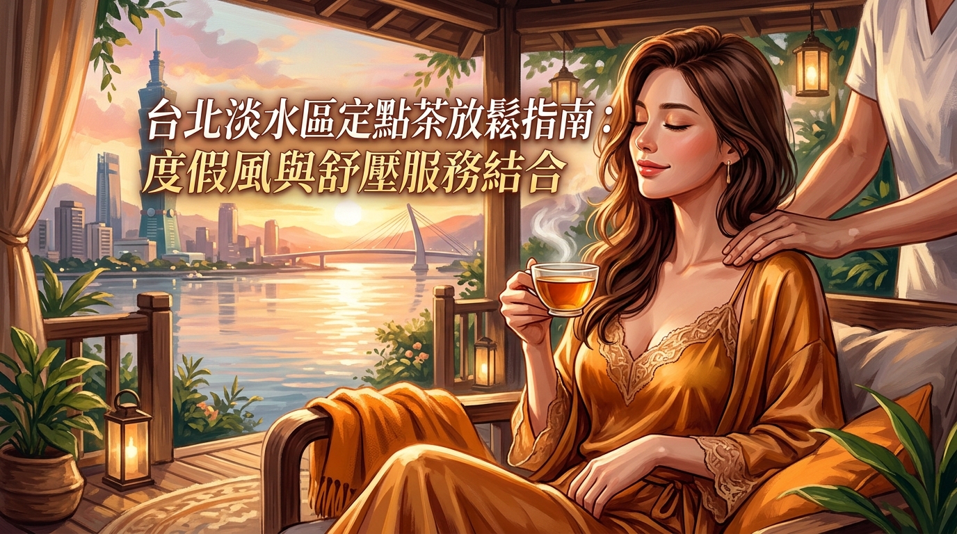 台北淡水區定點茶放鬆指南：度假風與舒壓服務結合
