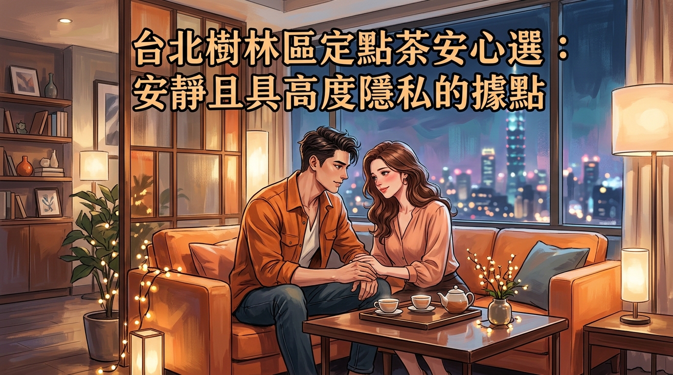 台北樹林區定點茶安心選：安靜且具高度隱私的據點