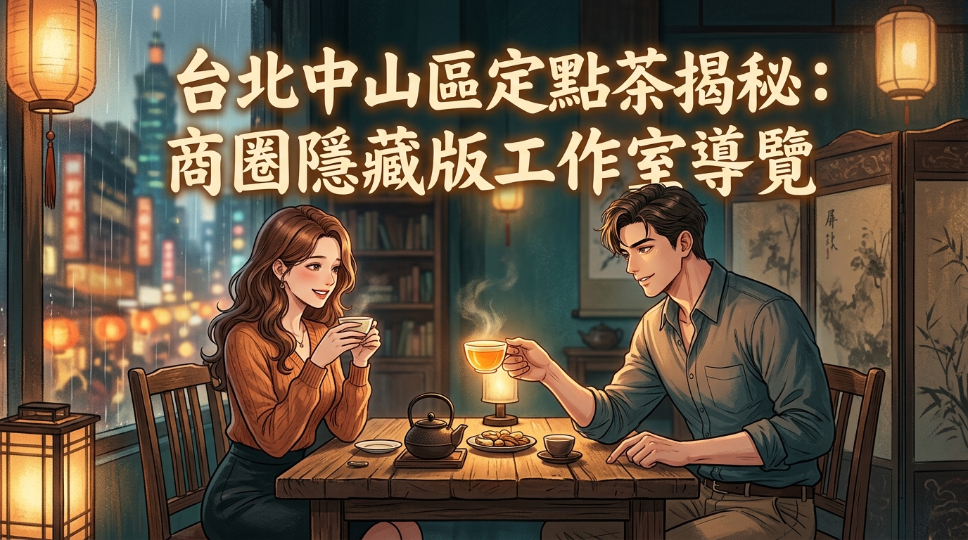 台北中山區定點茶揭秘：商圈隱藏版工作室導覽