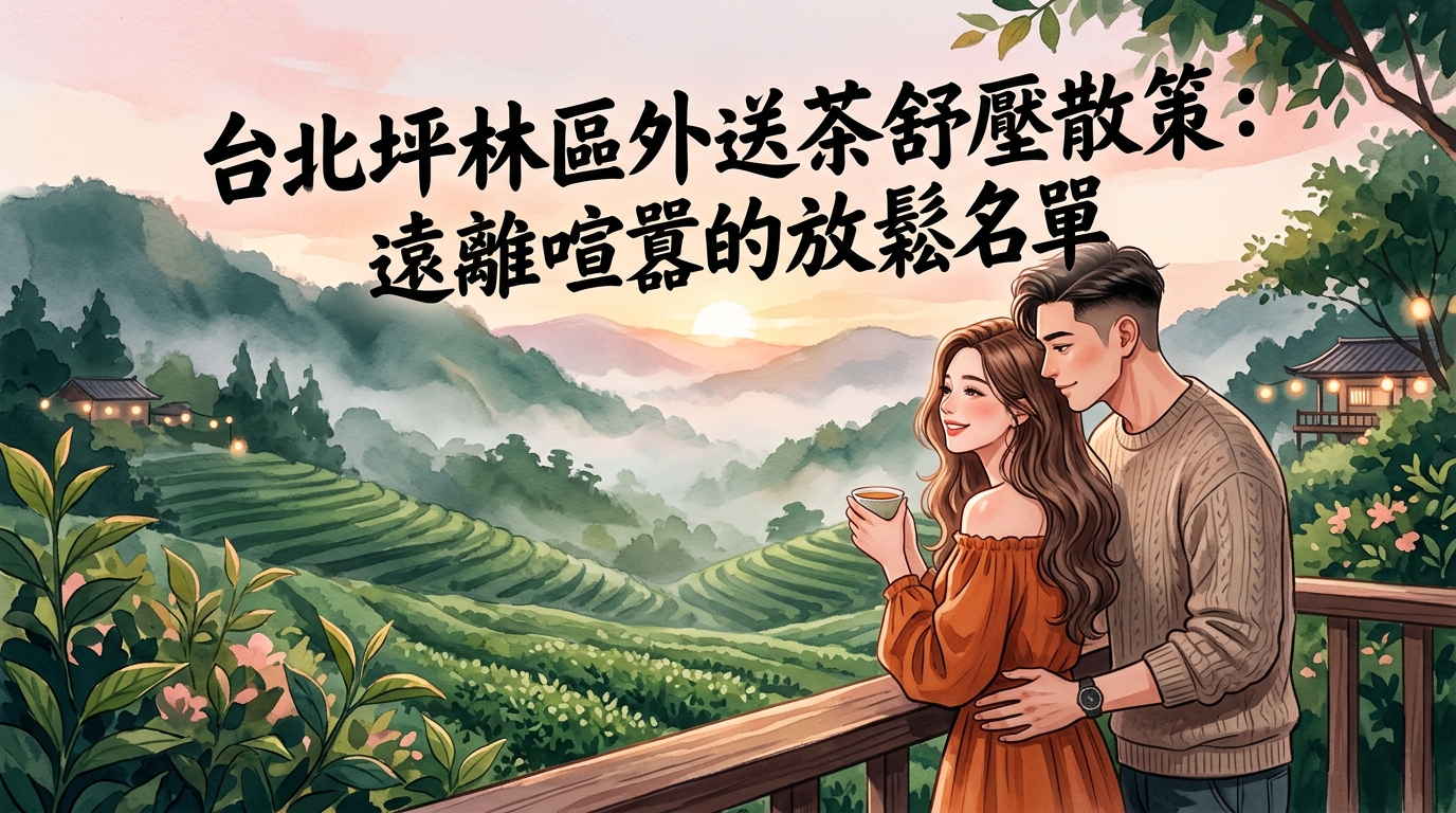 台北坪林區外送茶舒壓散策：遠離喧囂的放鬆名單