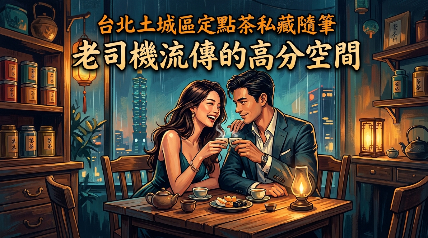 台北土城區定點茶私藏隨筆：老司機流傳的高分空間