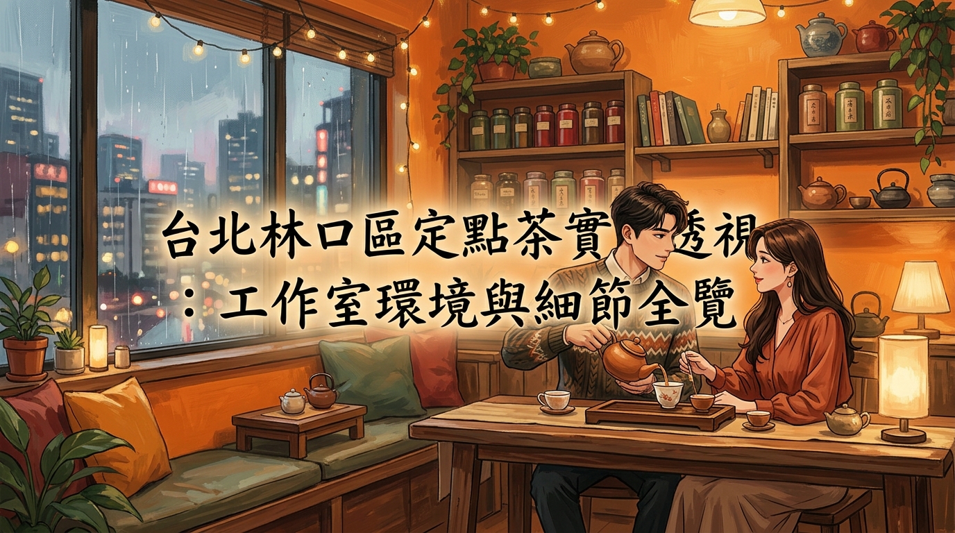 台北林口區定點茶實景透視：工作室環境與細節全覽