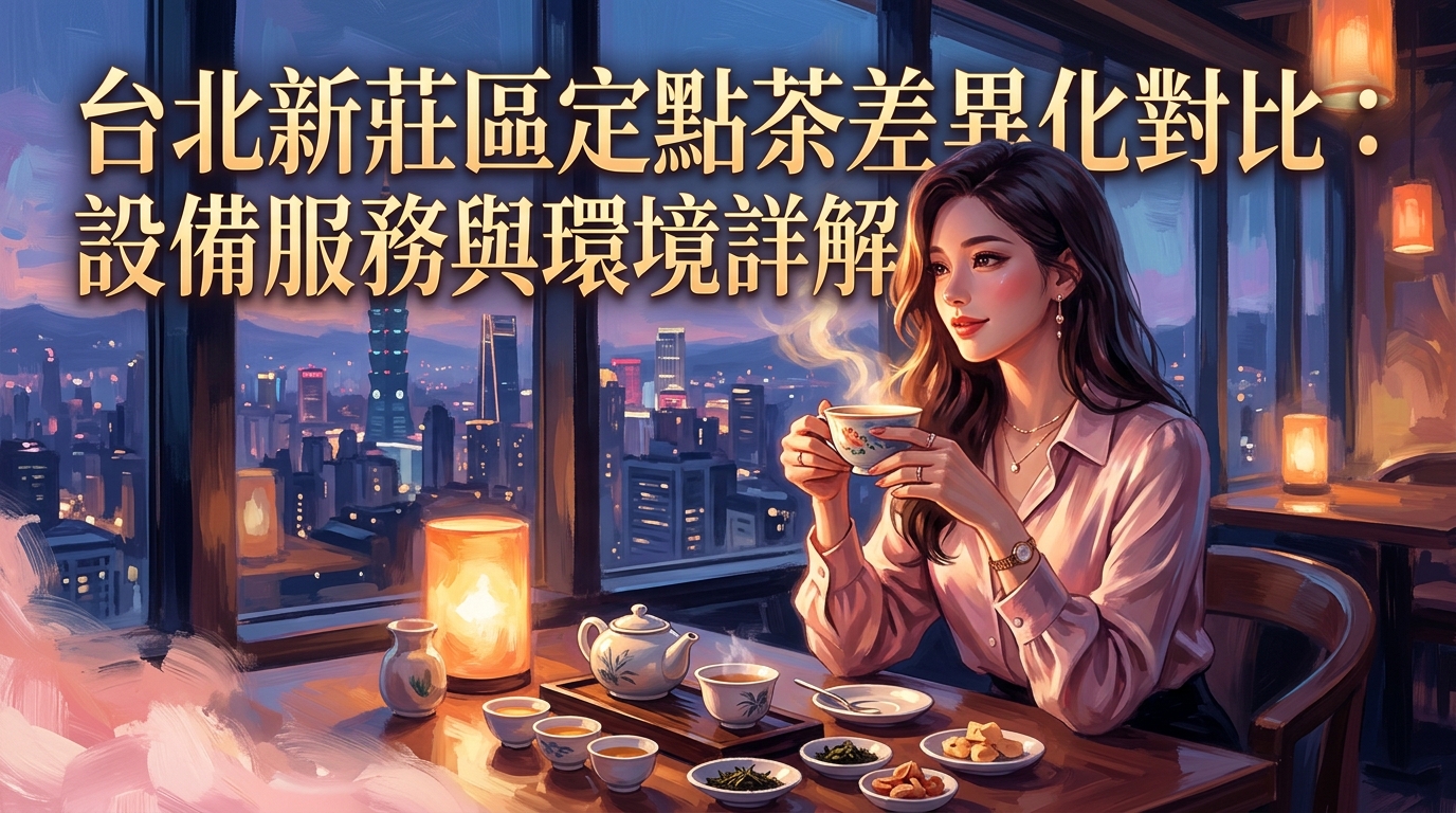 台北新莊區定點茶差異化對比：設備服務與環境詳解