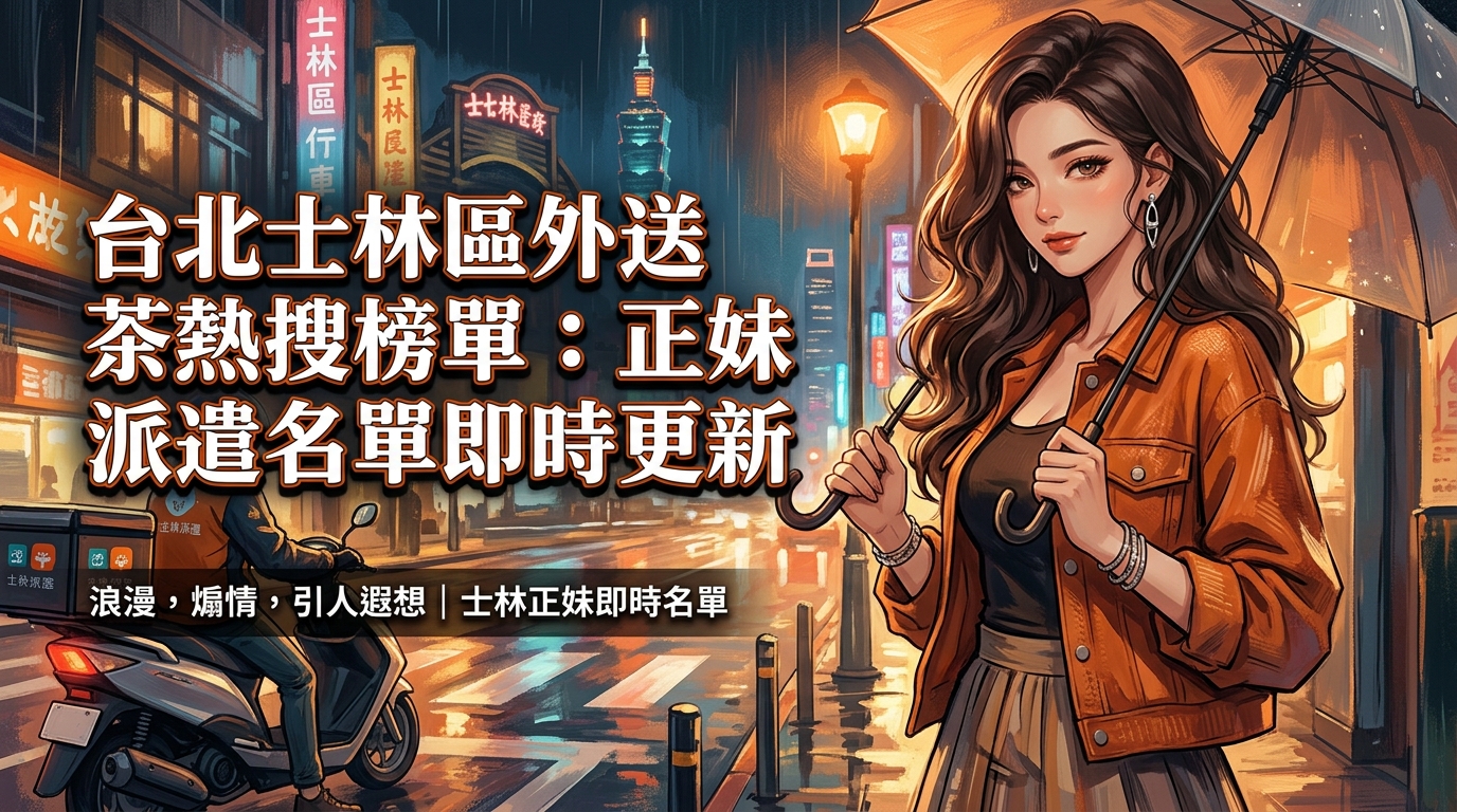 台北士林區外送茶熱搜榜單：正妹派遣名單即時更新