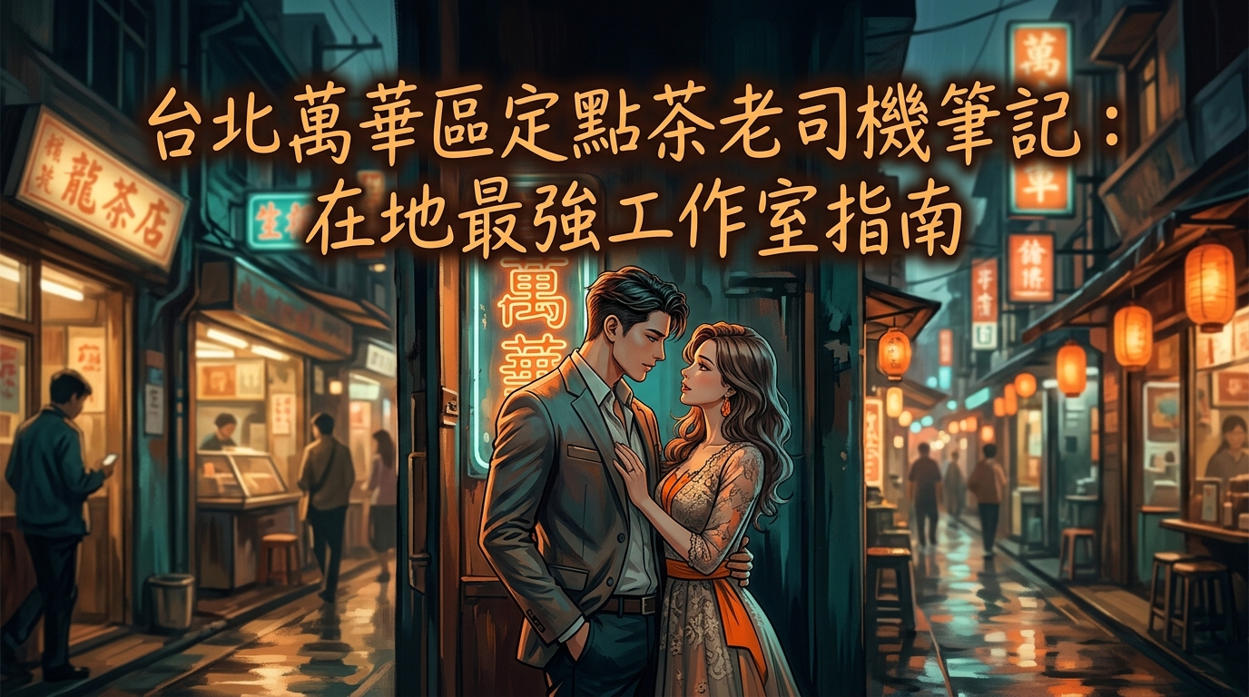 台北萬華區定點茶老司機筆記：在地最強工作室指南