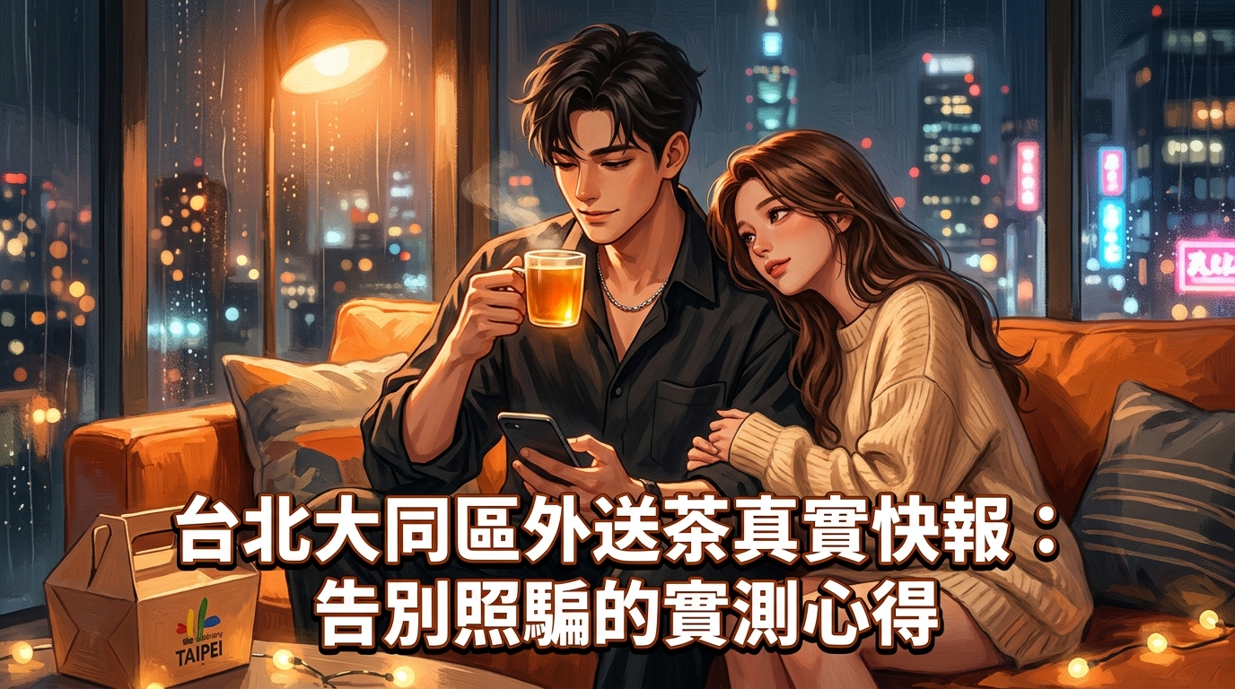 台北大同區外送茶真實快報：告別照騙的實測心得