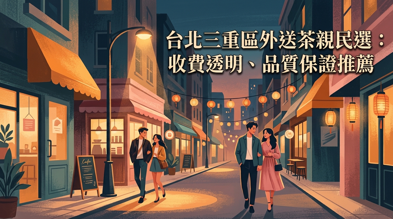 台北三重區外送茶親民選：收費透明、品質保證推薦