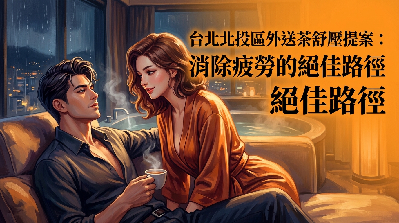台北北投區外送茶舒壓提案：消除疲勞的絕佳路徑