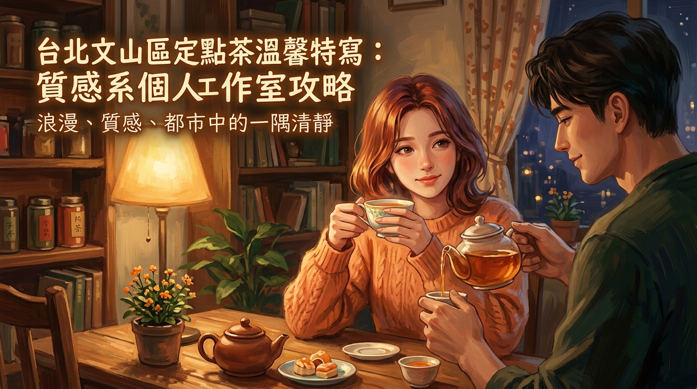 台北文山區定點茶溫馨特寫：質感系個人工作室攻略