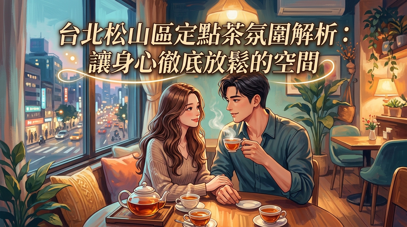 台北松山區定點茶氛圍解析：讓身心徹底放鬆的空間