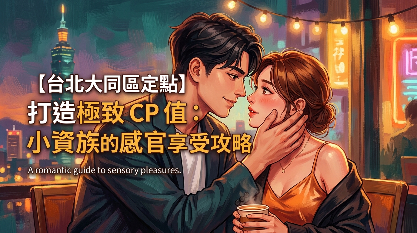 【台北大同區定點】打造極致 CP 值：小資族的感官享受攻略