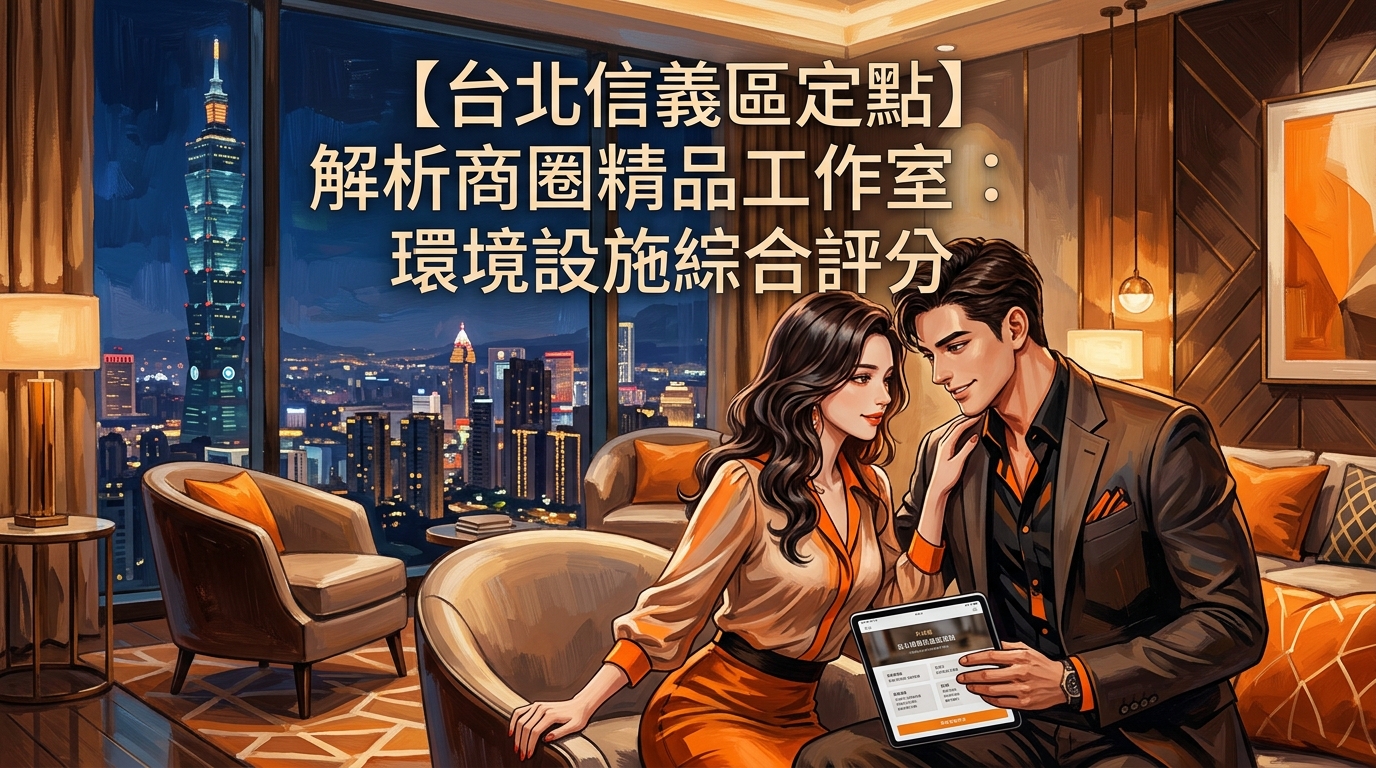 【台北信義區定點】解析商圈精品工作室：環境設施綜合評分