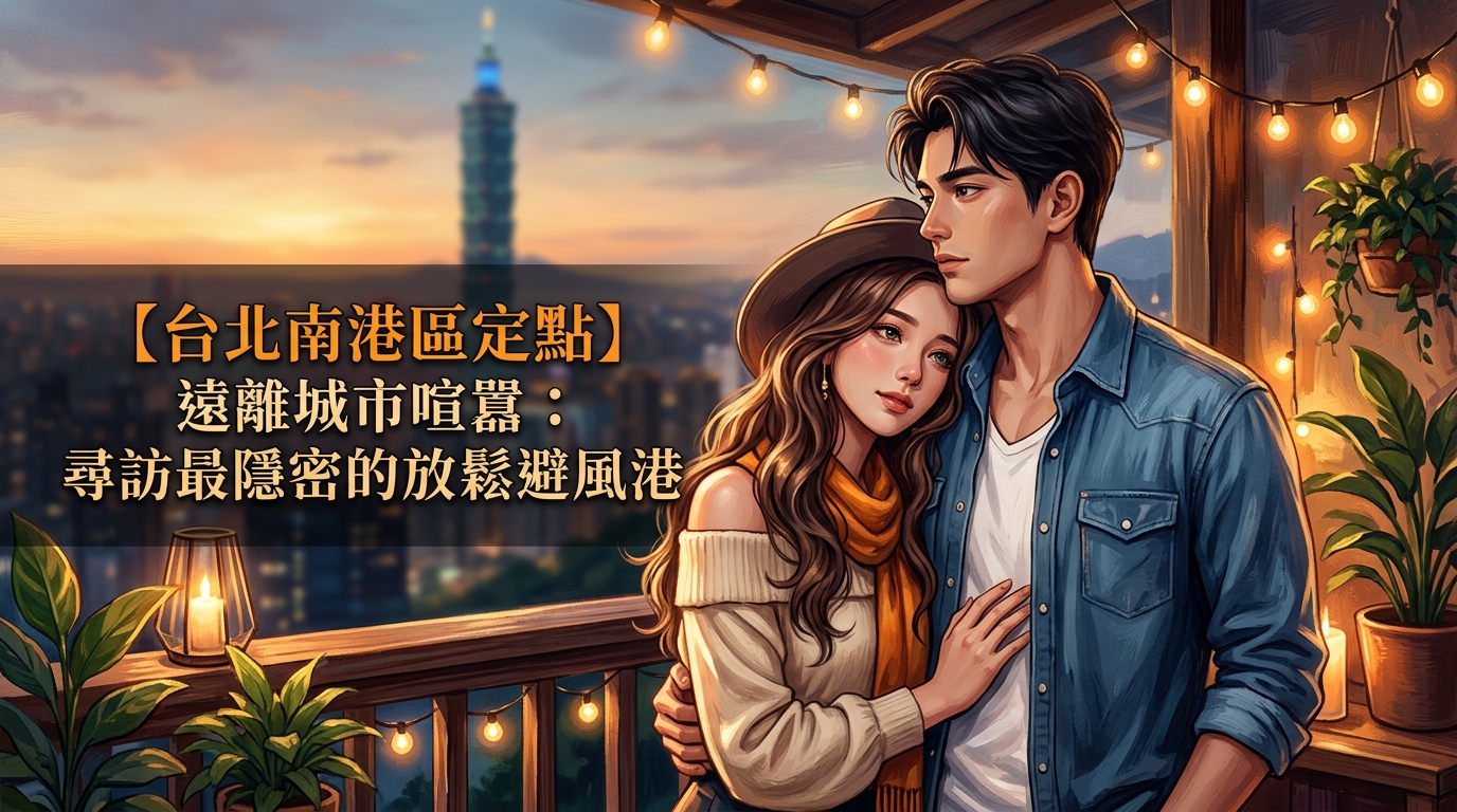 【台北南港區定點】遠離城市喧囂：尋訪最隱密的放鬆避風港